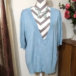 Maurices Big V Neck Sweater